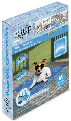 Охолоджуючий килимок Always Cool Dog Mat AFP 8003, розмір M, 50 x 40 x 1 см